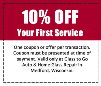 Glass Repair Special Coupon